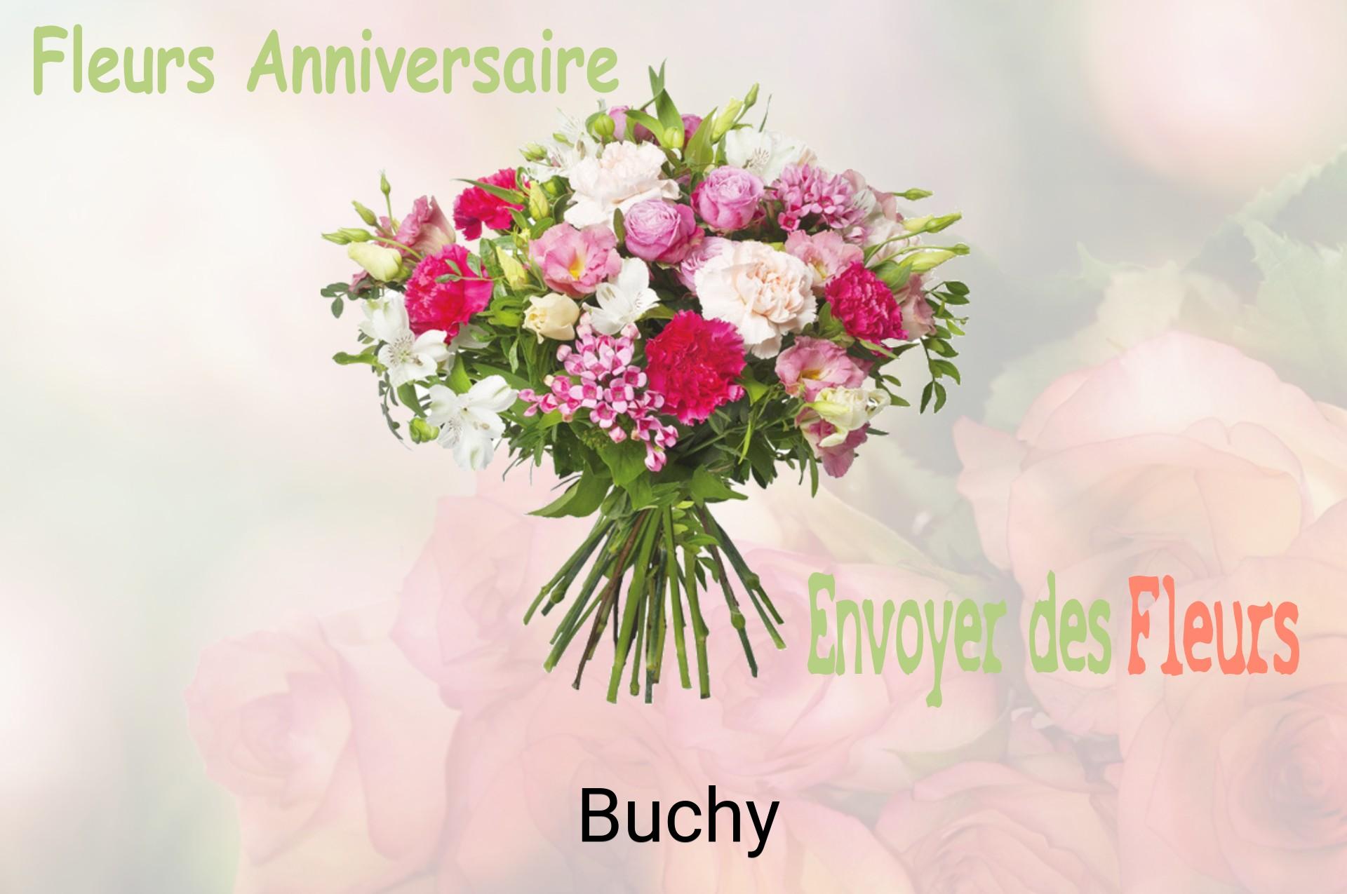 Bouquet de fleurs d’anniversaire livré à Buchy