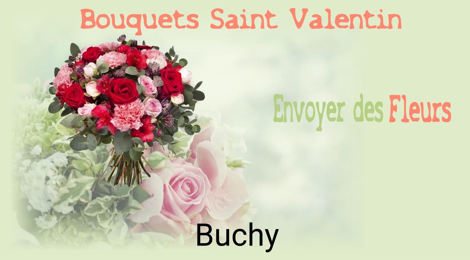 Roses de Saint-Valentin livrées à Buchy